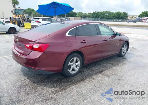 2016 Chevrolet Malibu Ls из США, поврежденный, VIN 1G1ZB5ST1GF229079